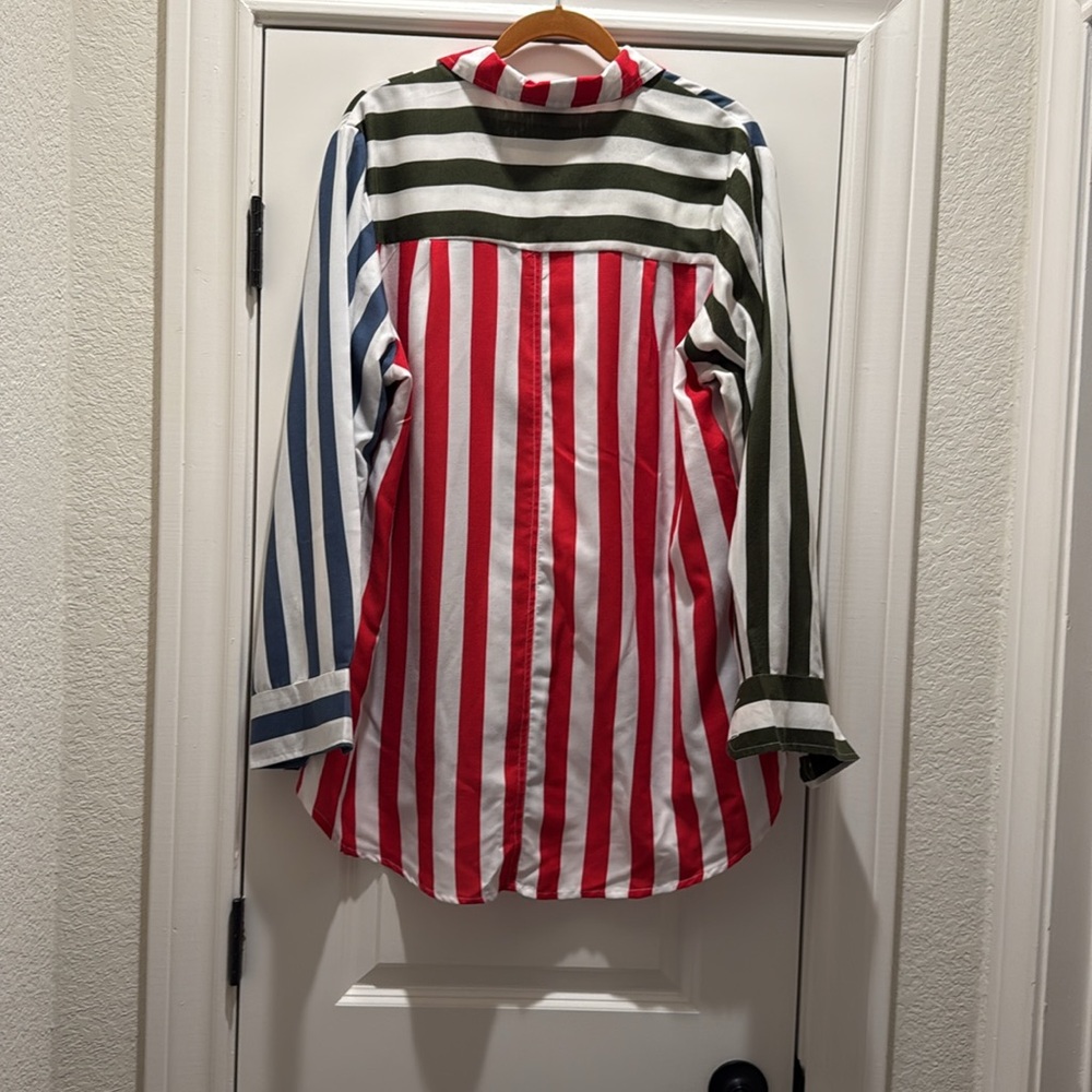 Striped Multicolor button down - Picture 2 of 5